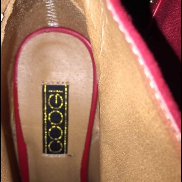 COOGI Red Spike Heels - Picture 4 of 5